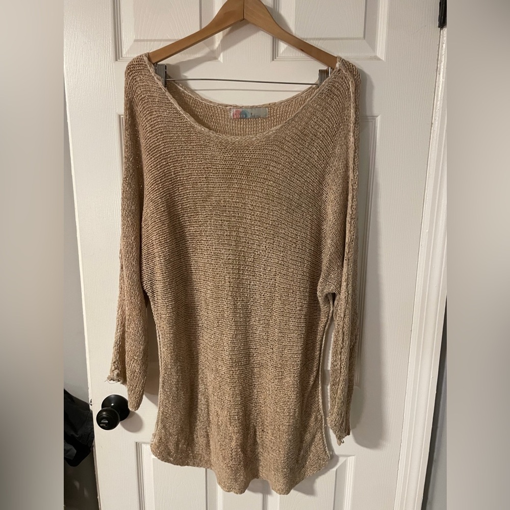 Free People Beach Loose Sweater Coverup